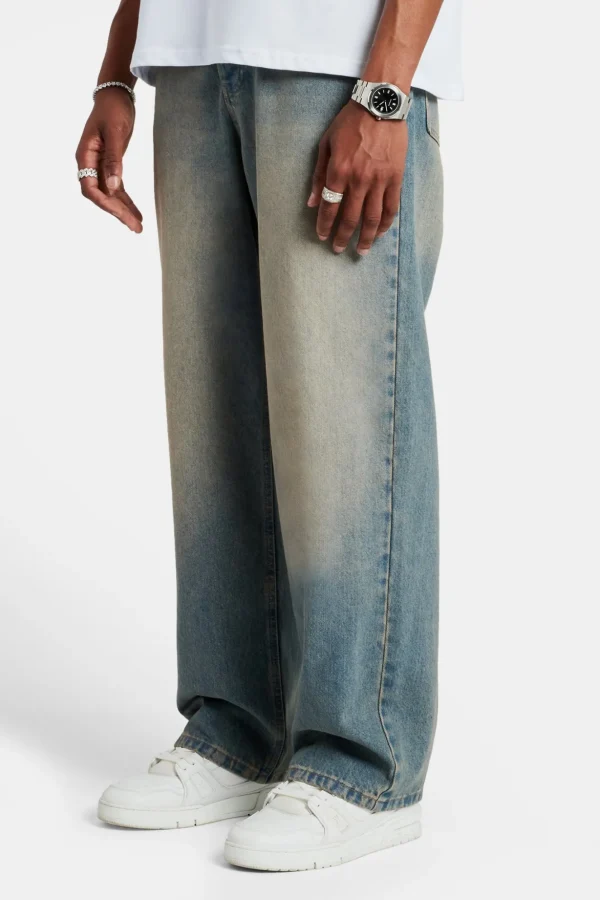 Baggy Fit Jeans - Antique Wash