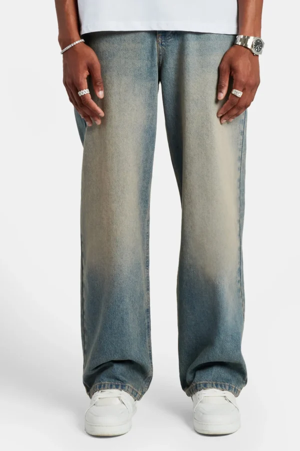 Baggy Fit Jeans - Antique Wash