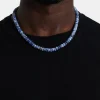 Blue Point Natural Stone Necklace