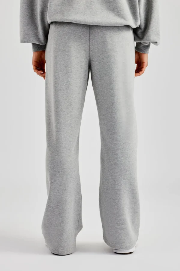 C Embroidered Jogger - Grey Marl