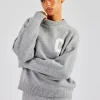 C Knitted Sweatshirt - Grey