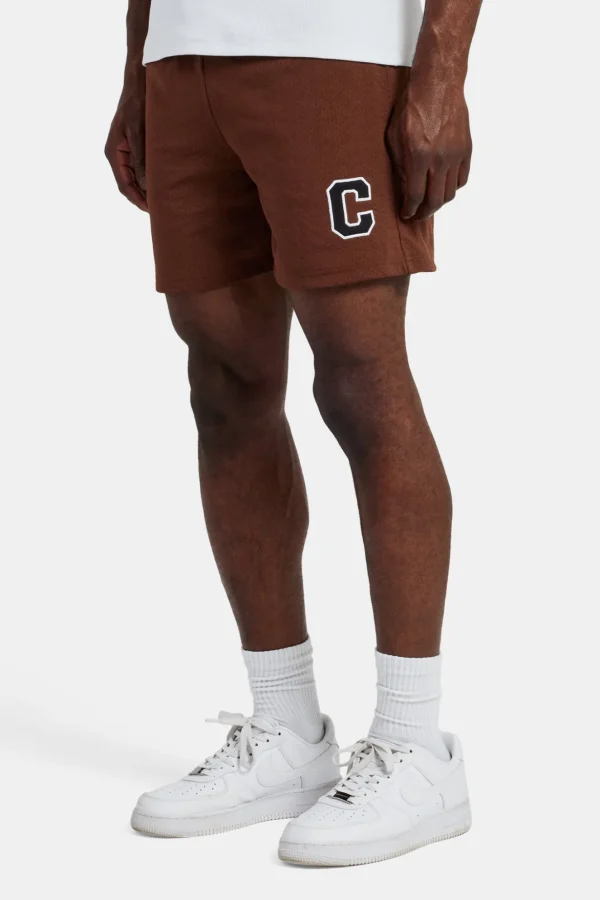 C Mesh Shorts - Chocolate