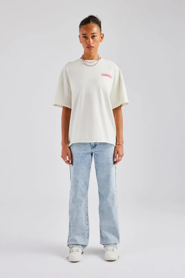 Caravan Graphic Oversized T-Shirt - Off White