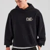 Cernucci 17 Studios Oversized Hoodie - Black