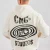 Cernucci 17 Studios Oversized Hoodie - Off White