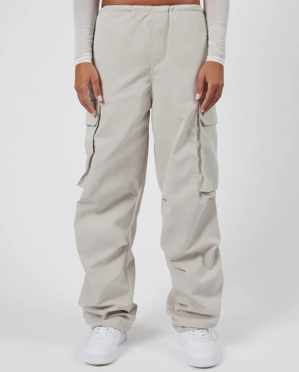 Cernucci Cargo Parachute Trouser - Stone