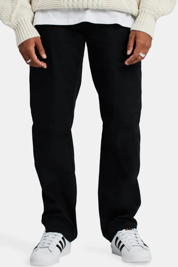 Cernucci Colectivo Varsity Cargo Trousers - Black