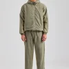 Cernucci Contrast Panel Nylon Tracksuit - Khaki