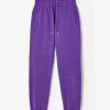 Cernucci Embroidered Jogger - Purple