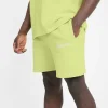 Cernucci Embroidered Shorts - Lime