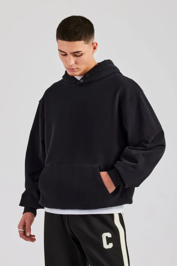 Cernucci Hoodie - Washed Black