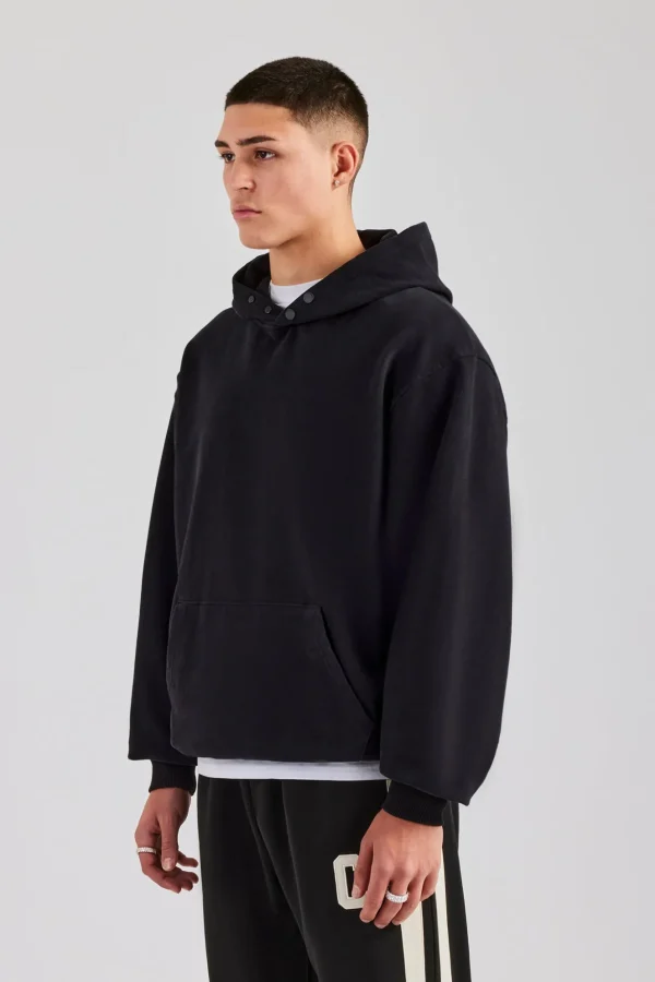 Cernucci Hoodie - Washed Black