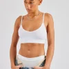 Cernucci Jersey Bralet - White