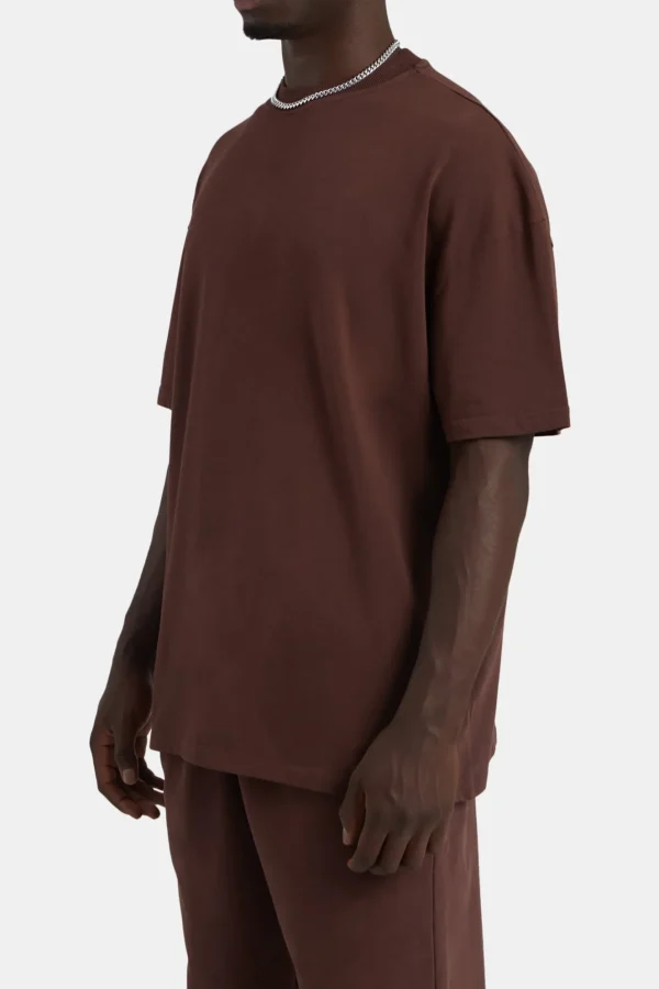 Cernucci Limited Oversized T-Shirt - Chestnut