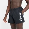 Cernucci Logo Swim Shorts - Black