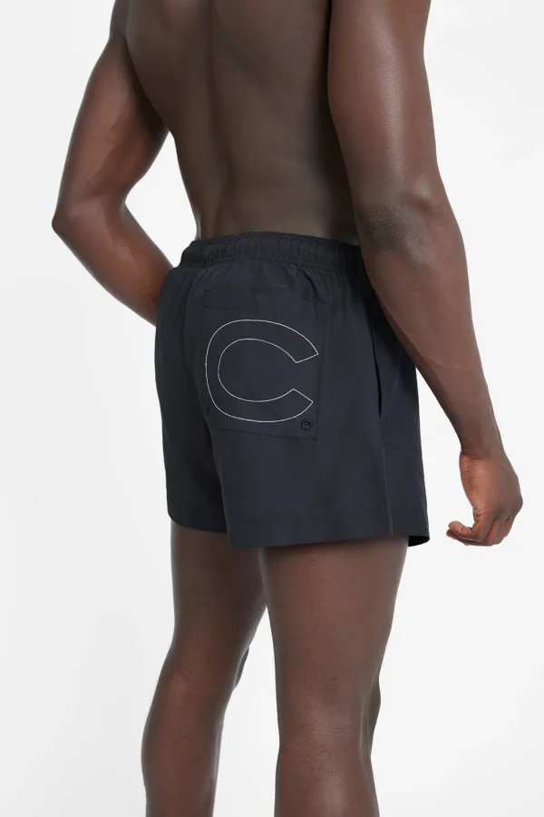 Cernucci Logo Swim Shorts - Black