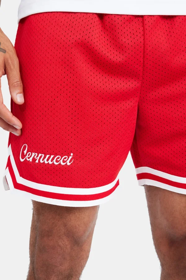 Cernucci Mesh Short - Red