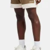 Cernucci Panel Mesh Short - Taupe