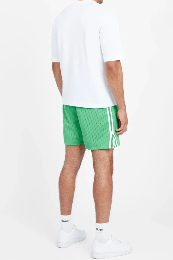 Cernucci Text Mesh Short - Green