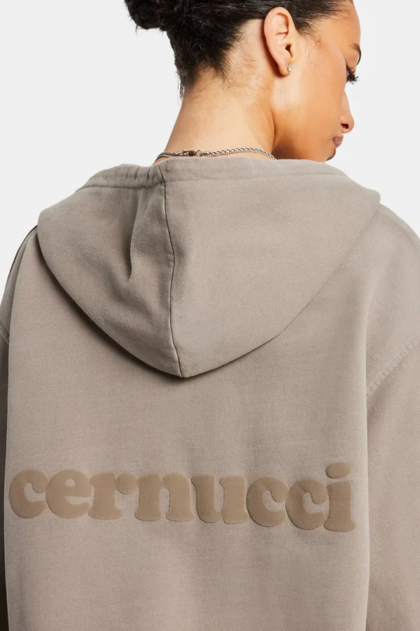 Cernucci Zip Through Tracksuit - Taupe