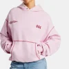 Cherub Print Hoodie - Bubblegum