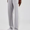 Contrast Panel Track Pant - Grey