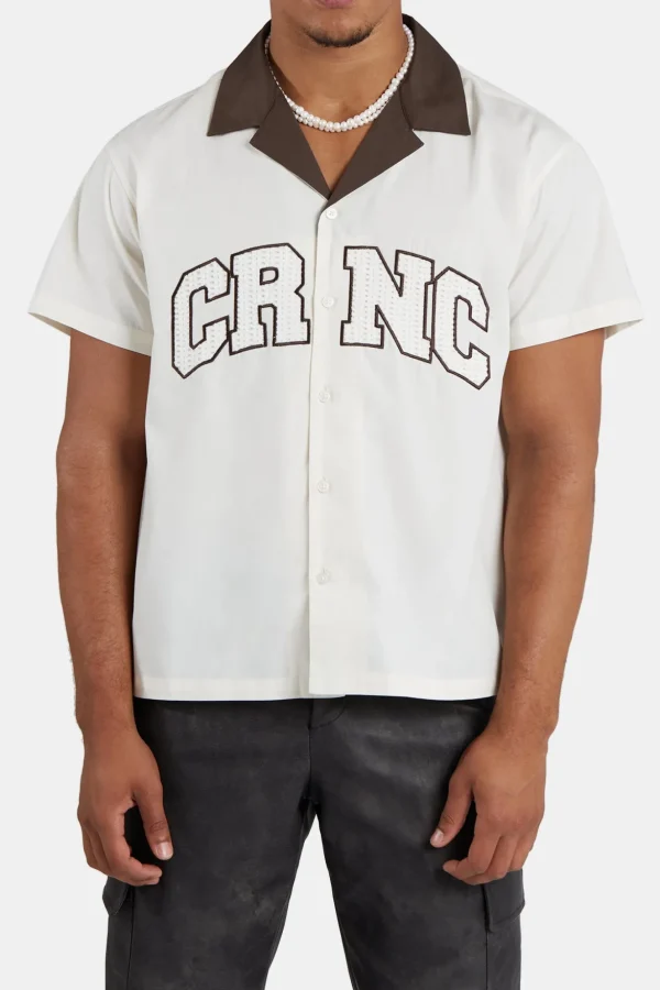 CRNC Boxy Bowling Shirt - Ecru