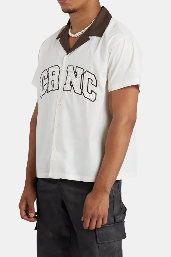 CRNC Boxy Bowling Shirt - Ecru