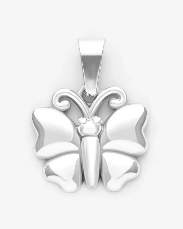 3D Butterfly Pendant