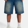 Denim Bermuda Jorts - Antique Wash