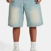 Denim Bermuda Jorts - Bleach Wash