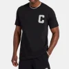 Embellished C T-Shirt - Black