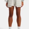 Esportivo Embroidered Short - Grey Marl