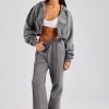 Exposed Seam Tracksuit - Charcoal