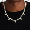 Freshwater Pearl Cross Necklace