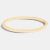 Gold Plated 3mm Polished Bangle