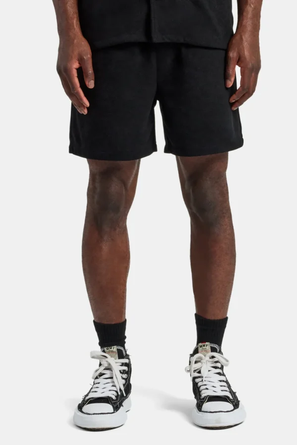 Heavyweight Textured Short - Black