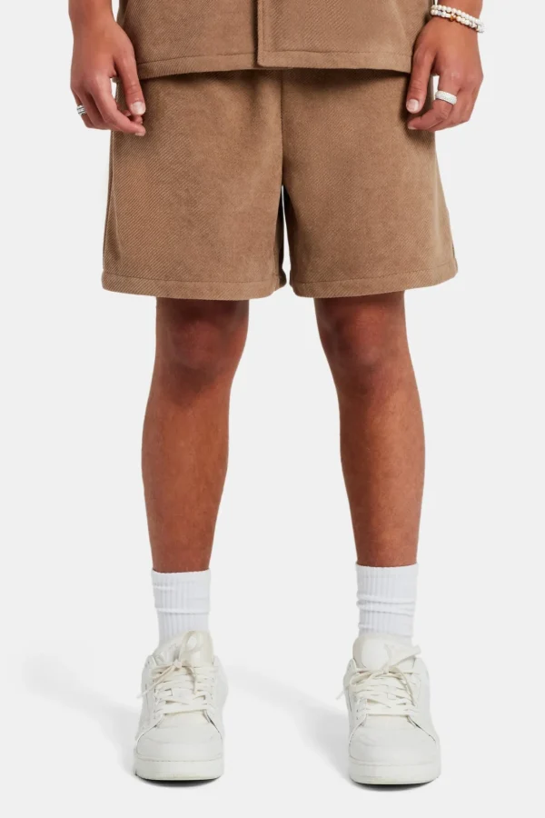 Heavyweight Textured Short - Mocha