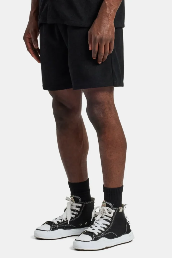 Heavyweight Textured Short - Black