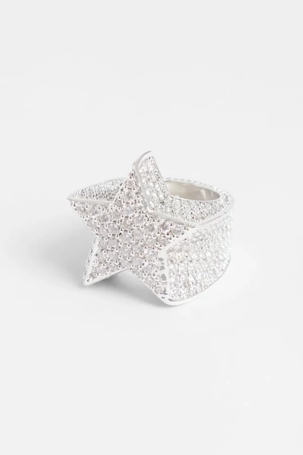 Iced Star Ring