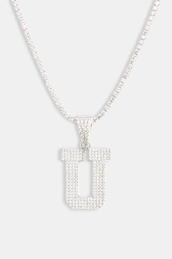 Iced U Pendant