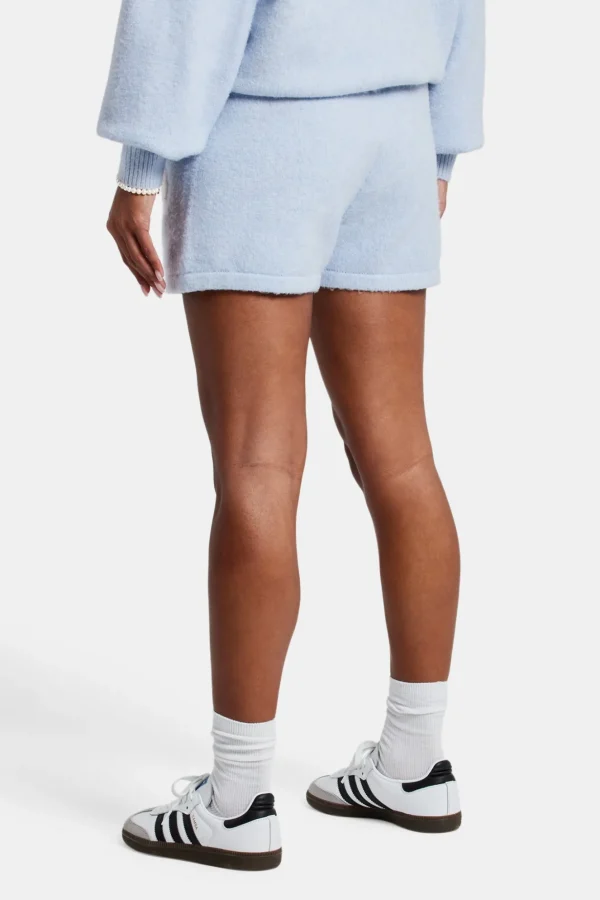 Knitted Short - Light Blue