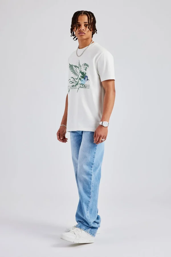 Mens Relaxed Fit Jeans - Vintage Blue