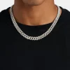 8mm Iced Cuban Link Chain