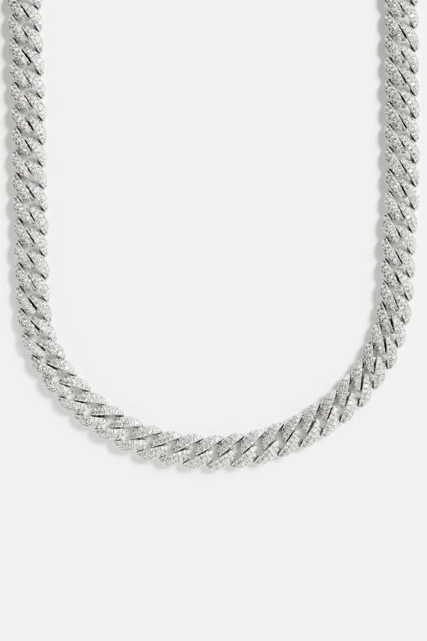 8mm Iced Cuban Link Chain