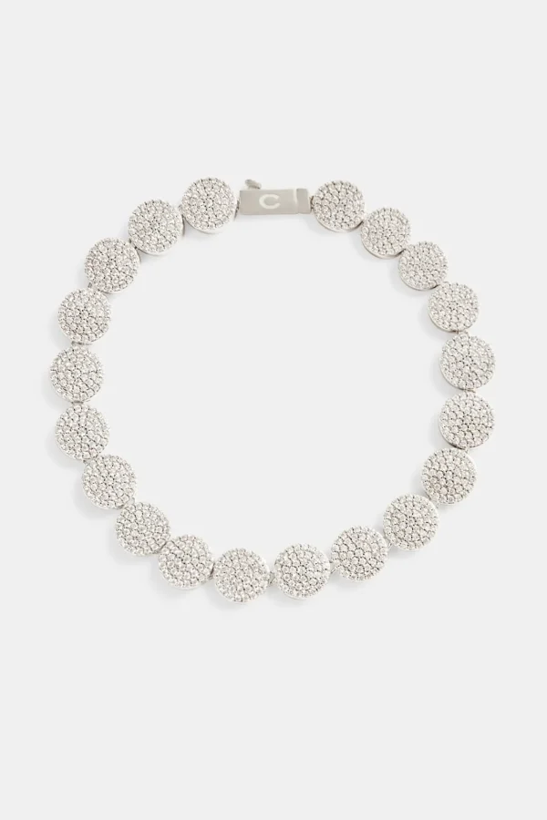 10mm Iced CZ Round Allway Bracelet