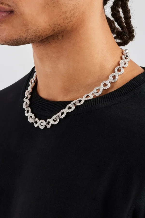 10mm Iced Infinity Link Chain