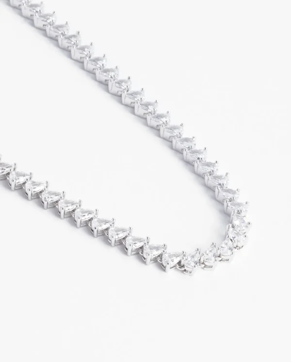 5mm Iced Pear Tennis Chain