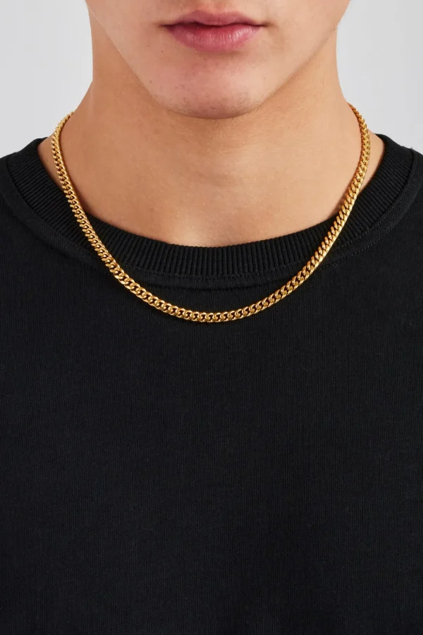 5mm Miami Cuban Chain - Gold