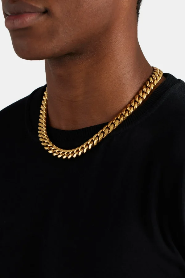 2.5mm Micro Cuban Chain - Gold